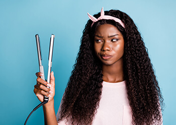 Black girl hair clearance straightener